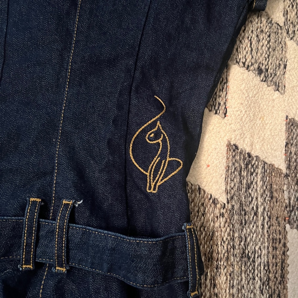 Denim Baby Phat jumpsuit size 3 - Picture 8 of 9